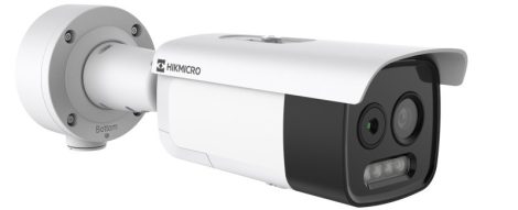 Hikvision HM-TD2618-3/G0/T1A HeatPro IP hő- (160x120) 50°x37° és láthatófény (5 MP) kamera,-20°C-150°C, villogófény-/hangriasztás