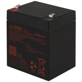   Pulsar HPB5-12 Akkumulátor 12V 5Ah, HPB széria, T1 (F1) csatlakozó