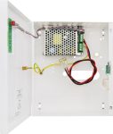   Pulsar HPSB-12V2A-B Falra szerelhető, zárható fémdobozos kapcsolóüzemű szünetmentesíthető tápegység, 13,8V/2,5A/7Ah