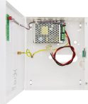   Pulsar HPSB-12V3A-B Falra szerelhető, zárható fémdobozos kapcsolóüzemű szünetmentesíthető tápegység, 13,8V/3A/7Ah