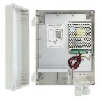   Pulsar HPSBH-12V3A-B Falra szerelhető, műanyag dobozos kapcsolóüzemű szünetmentesíthető tápegység 13,8V/3A/7Ah, IP44