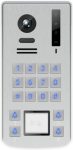   HONNOR SECURITY Video kaputelefon 4 hívógombos kültéri egység, vandálbiztos, nyomógombos kódzáras, kártyaolvasós, 110° 1080P CMOS kamerával, IP66
