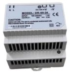   HONNOR SECURITY HS-DR-60-24 DIN sínre szerelhető tápegység 230Vac/24Vdc-2,5A busz leválasztó nélkül