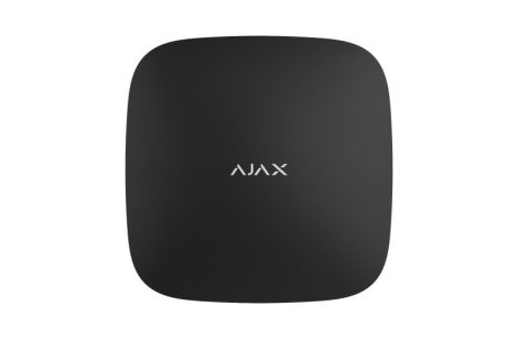 Ajax HUB-2-BLACK Hub 2 vezeték nélküli riasztóközpont, 2G és Ethernet, riasztás kiegészítése képpel, fekete