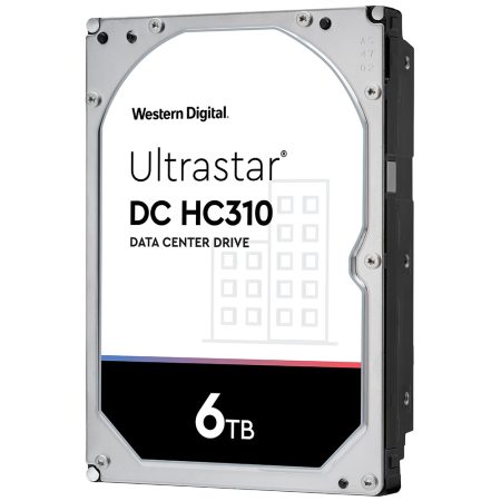 Western Digital HUS726T6TALE6L4 WD Ultrastar, 6 TB biztonságtechnikai merevlemez, RAID, 24/7 alkalmazásra