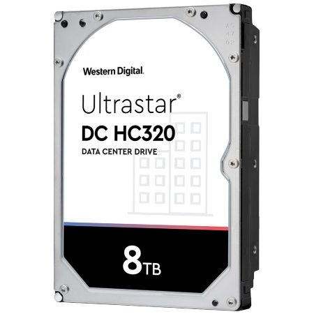 Western Digital HUS728T8TALE6L4 WD Ultrastar, 8 TB biztonságtechnikai merevlemez, RAID, 24/7 alkalmazásra