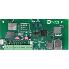   Satel HYBRID 128 128 zónás BE WAVE hibrid riasztóközpont, Abax2, WiFi/LAN