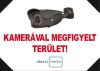 ICA-FTA4/F, kamerás figyelmeztető TÁBLA, A4, fekvő ICA-FTA4/F, kamerás figyelmeztető TÁBLA, A4, fekvő