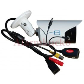   identivision IIP-L3502FPO TRITON, IP IR LED-es csőkamera, 5MP, POE, f=4mm