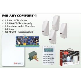   Inim IMB-ABY COMFORT 4  Inim riasztó szett ABL-510M-KIT + fémdoboz + trafó+ 4 db IMB-XIR200H