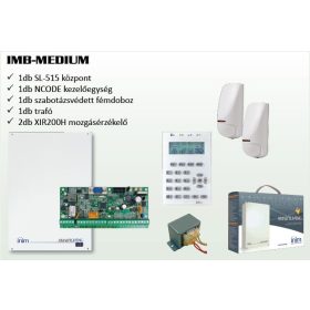   IMB-MEDIUM  Inim szett, 1 db IMB-SL515, 1 db IMB-NCODE/GB, 2 db IMB-XIR200H