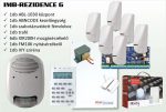   Inim IMB-REZIDENCE 6  Inim riasztó szett ABL-1030B központ + ABNCODE + fémdoboz + trafó + 6 db IMB-XIR200H + FM106 +IVY