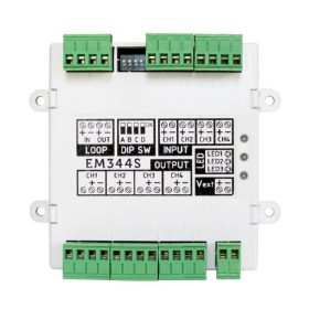   Inim IMT-EM344S  4 bemenettel és 4 felügyelt kimenettel rendelkező Inim modul
