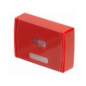   Inim IMT-SMARTY-GFR  Hang-fényjelző, beltéri, 110dB/1m, piros, IP31, 24V DC, max 130mA