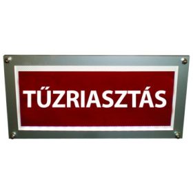   Inim IMT-TAOFLAT  Veszély jelző tábla, süllyesztett hang-fényjelző
