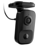   Ajax INDOORCAM-4MP-BLACK IndoorCam 4 MP beltéri csempekamera PIR szenzorral, fekete