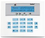   Satel INT-KLCDS-BL LCD kezelő INTEGRA központokhoz, kék háttérfény és kijelző