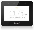  Satel INT-TSG2R-B 4.3" érintőképernyős kezelő, fekete, Mifare hitelesítés