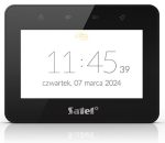   Satel INT-TSG2R-B 4.3" érintőképernyős kezelő, fekete, Mifare hitelesítés