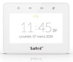   Satel INT-TSG2R-W 4.3" érintőképernyős kezelő, fehér, Mifare hitelesítés