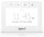 Satel INT-TSG2R-W 4,3" érintőképernyős kezelő, fehér, Mifare hitelesítés
