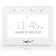 Satel INT-TSG2R-W 4,3" érintőképernyős kezelő, fehér, Mifare hitelesítés