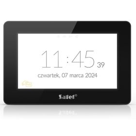   Satel INT-TSH2R-B 7" érintőképernyős kezelő, fekete, Mifare hitelesítés