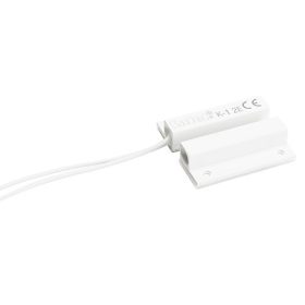   Satel K-1 2E Mágneses nyitásérzékelő, felületre szerelhető, 2 lezáró ellenállás: 1.1 kOhm, 24.2x7.2 mm, fehér