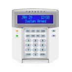   Paradox K641R+ 32 karakteres kék LCD kezelő, beépített kártyaolvasóval