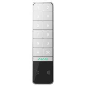   Ajax KEYPAD-OUTDOOR-WHITE Keypad Outdoor kültéri kezelő kártyaolvasóval, fehér