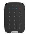 Ajax KEYPAD-PLUS-BLACK Keypad Plus kezelő kártyaolvasóval, fekete