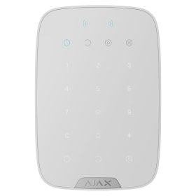   Ajax KEYPAD-PLUS-G3-WHITE Keypad Plus G3 kezelő kártyaolvasóval, Grade 3, fehér