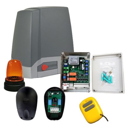  PROTECO KIT-MEKO8-H - tolókapu kit, GARDENGATE kiegészítőkkel , 1db 230Vac MEKO-8N motor 800kg-os kapuhoz