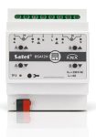   Satel KNX-BSA 12H Roló/redőny vezérlő KNX automatizálási rendszerhez, 2 kimenet, 230 VAC
