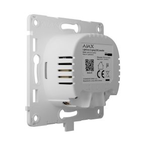 Ajax LIGHTCORE-2GANG LightCore relé, 2 gomb