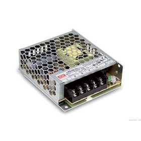   Mean Well LRS-50-12 Kapcsolóüzemű tápegység, 12V, 4.2A, 50W, Sasszira szerelhető