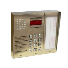   MATIBUS SE MA1052/101D, társasházi kaputelefon, digitális kültéri hívómodul billentyűzettel