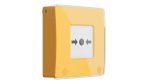   Ajax MANUAL-CALL-POINT-YELLOW Manual Call Point vezeték nélküli kézi jelzésadó Ajax rendszerekhez, sárga