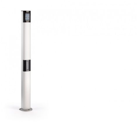 Comunello MAST-TWIN-100-NEW Alumínium oszlop, két eszköznek, 1 m magas, vágható