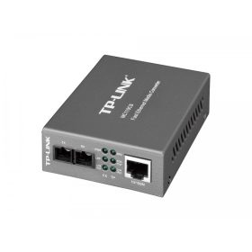   TP-Link MC110CS Monomódusú optikai RJ45 (100 Mbps) átalakító, 20 km hatótávval 1310 nm TX, 1310 nm RX