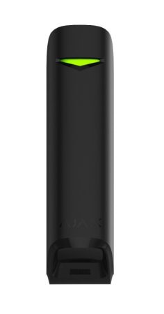 Ajax MOTIONPROTECT-CURTAIN-BLACK MotionProtect függönykarakterisztikájú PIR mozgásérzékelő, fekete