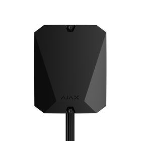   Ajax MULTITRANSMITTER-FIBRA-BLACK MultiTransmitter Fibra integrációs modul vezetékes eszközökhöz, fekete