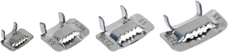 Metz MZ10 - 100 db Záró, M10Y rögzítő szalaghoz, 9,53 mm széles, 100 db/csomag