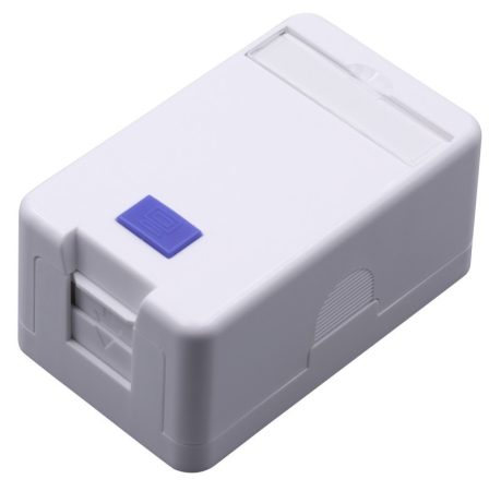 Nestron NBN-KEY-11U-S Keystone fali aljzat, felületre szerelhető, 1 portos, árnyékolatlan, 90°/180° keystone kompatibilis