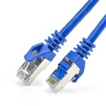   Nestron NCN-P1C6SF-025CLSBL S/FTP patch kábel, Cat6, LSOH/LSZH, réz, kék, 0,25 m