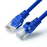   Nestron NCN-P1C6U-025CBL UTP patch kábel, Cat6, réz, kék, 0,25 m