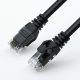 Nestron NCN-P1C6U-05CBK UTP patch kábel, Cat6, réz, fekete, 0,5 m