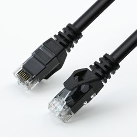   Nestron NCN-P1C6U-1CBK UTP patch kábel, Cat6, réz, fekete, 1 m