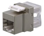   Nestron NPN-KEY-1C6SF-180C Keystone STP csatlakozó, Cat6, 180°, dual IDC (Krone/110)