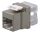 Nestron NPN-KEY-1C6SF-180C Keystone STP csatlakozó, Cat6, 180°, dual IDC (Krone/110)